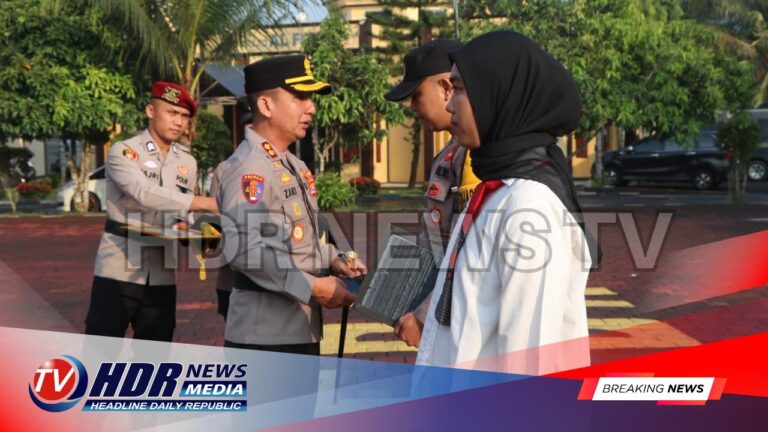 Kapolres Lebak Pimpin Upacara Best Police Of The Month 35 IMG 20250624 WA0054