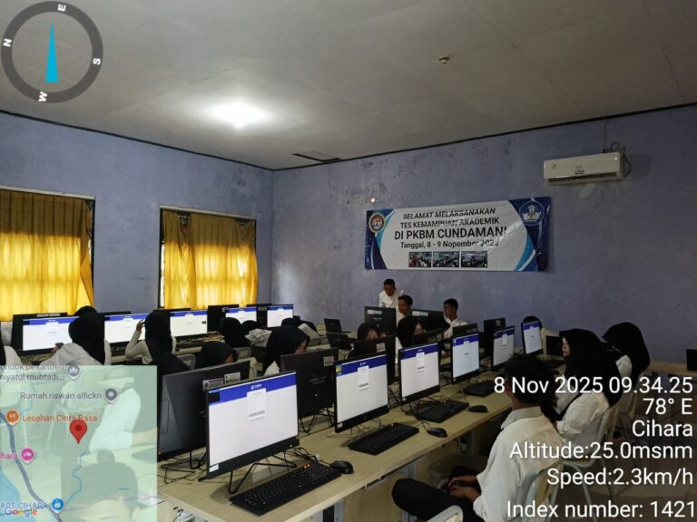 Pkbm Cundamani selenggarakan tes kemampuan Akademik untuk peserta paket C/SMA. 18 IMG 20251108 WA0165