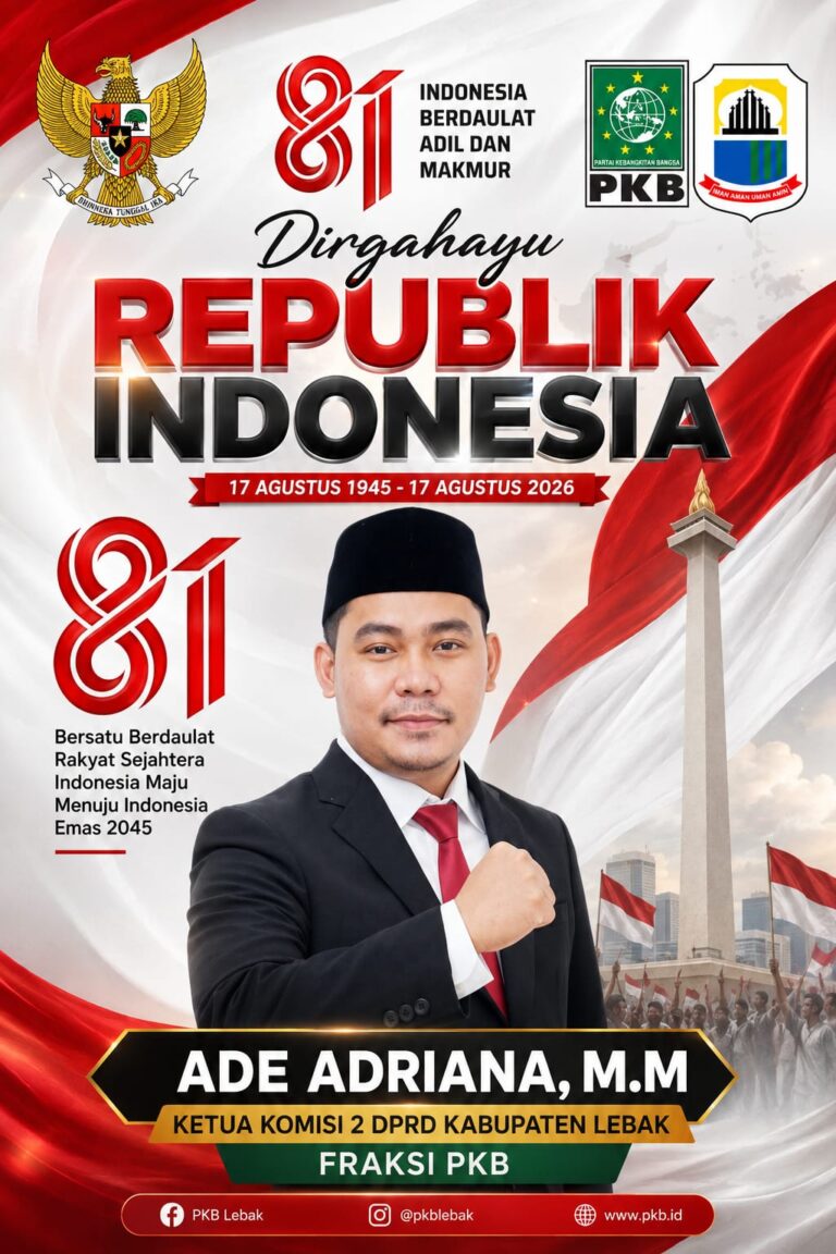 Ade Adriana, M.M Ajak Masyarakat Perkuat Persatuan dan Semangat Gotong Royong pada Peringatan HUT ke-81 Republik Indonesia 4 IMG 20260801 WA0063 1